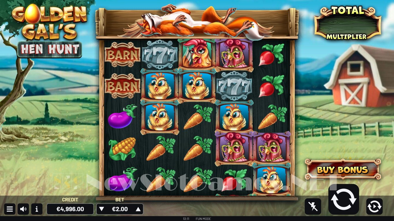 Golden Gals Hen Hunt Slot Slot Image in Demo - pic. 3