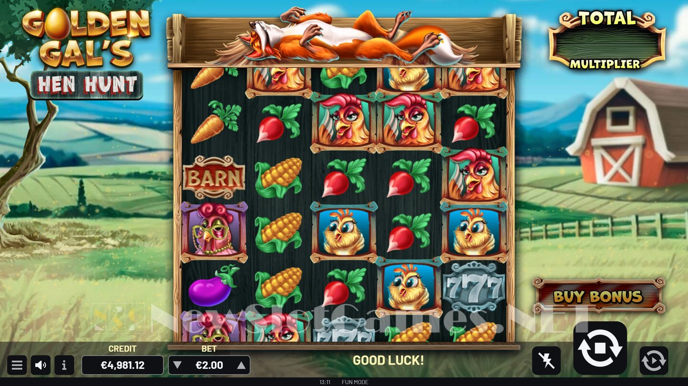 Golden Gals Hen Hunt Slot Slot Image in Demo - pic. 6