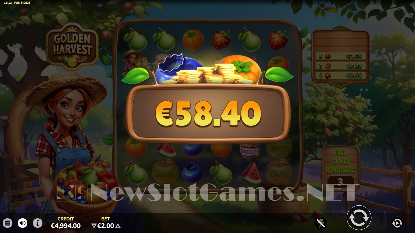 Golden Harvest Slot Slot Image in Demo - pic. 6