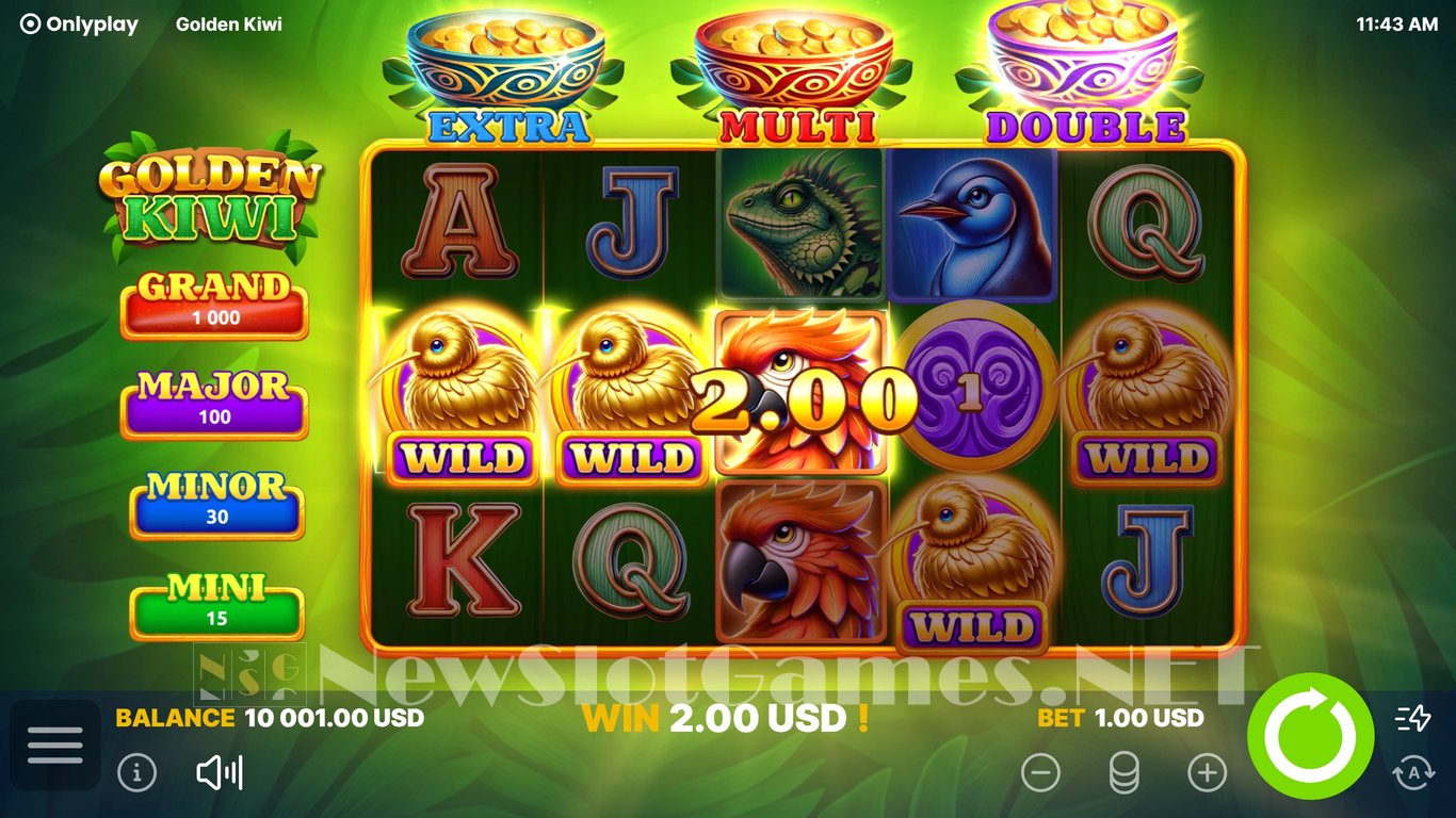 Golden Kiwi Slot Slot Image in Demo - pic. 2