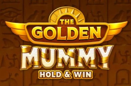 The Golden Mummy Hold & Win Slot Logo