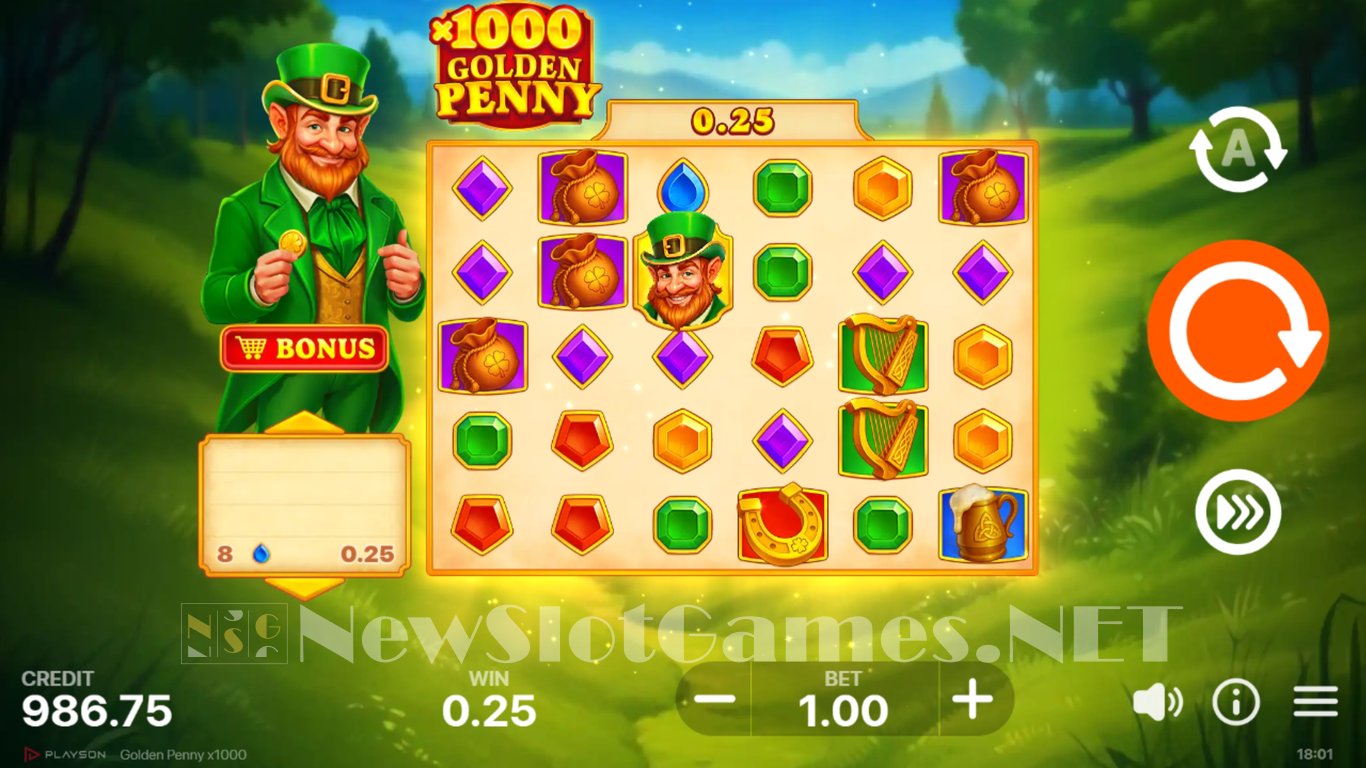 Golden Penny x1000 Slot Slot Image in Demo - pic. 4
