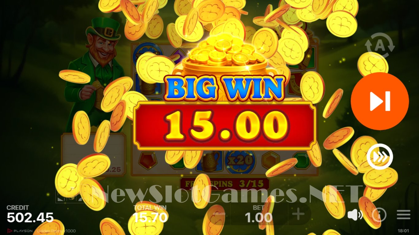 Golden Penny x1000 Slot Slot Image in Demo - pic. 8
