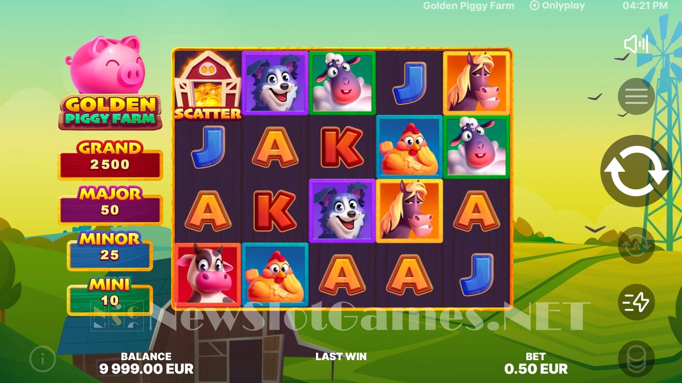 Golden Piggy Farm Slot Demo Image