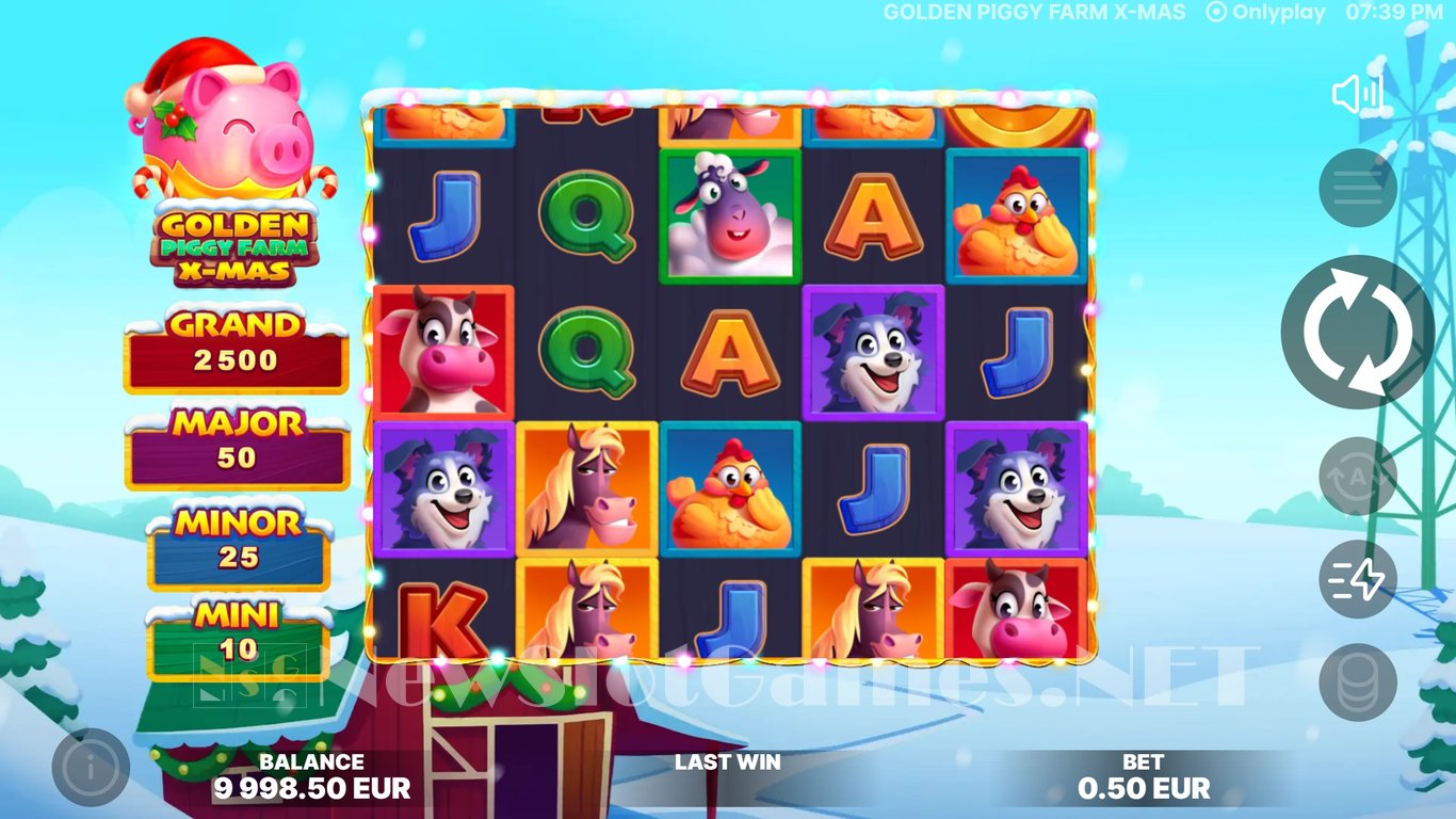 Golden Piggy Farm X-Mas Slot Slot Image in Demo - pic. 2