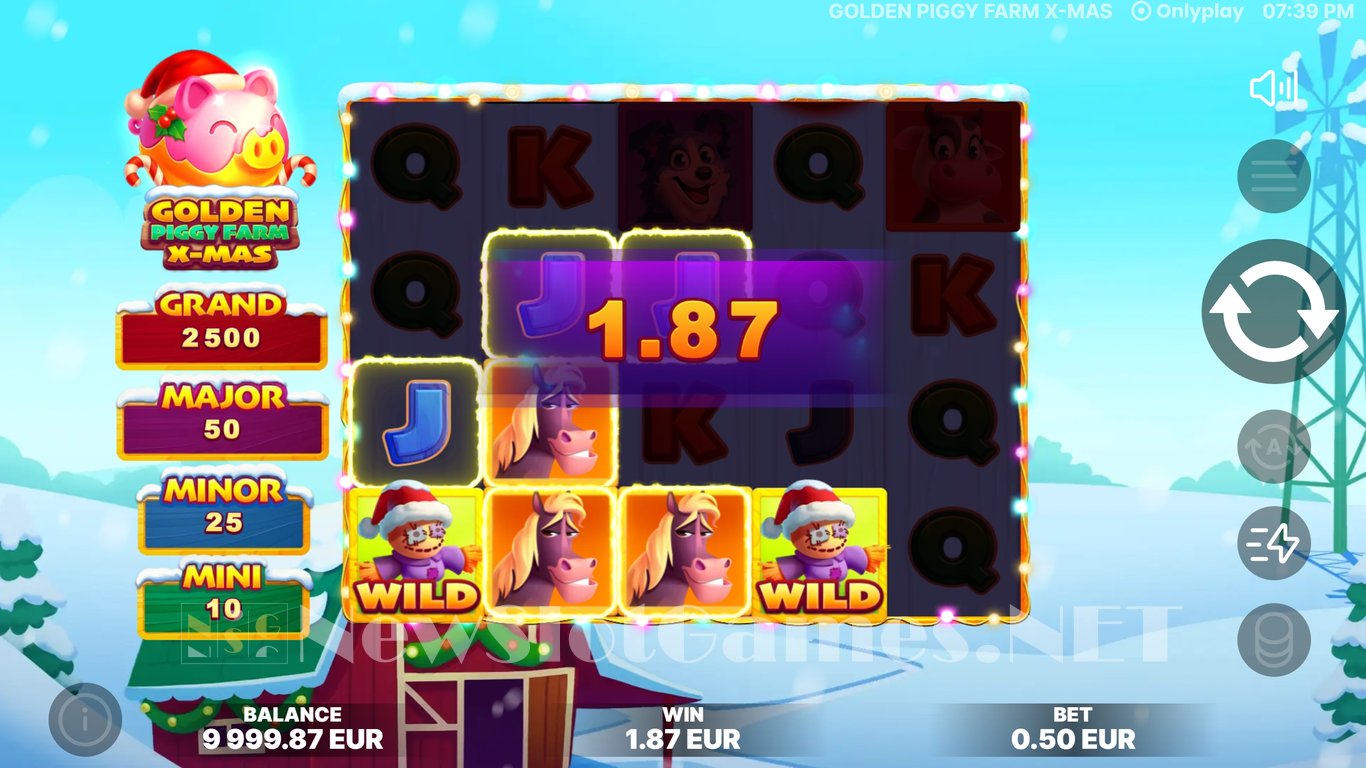 Golden Piggy Farm X-Mas Slot Slot Image in Demo - pic. 3