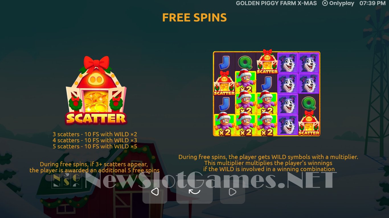 Golden Piggy Farm X-Mas Slot Slot Image in Demo - pic. 6