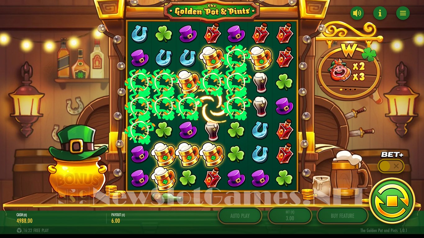 The Golden Pot & Pints Slot Slot Image in Demo - pic. 4