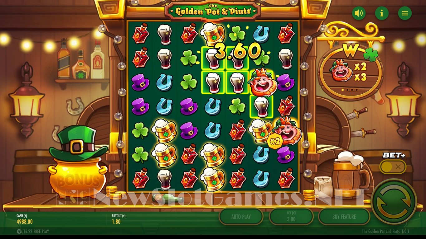 The Golden Pot & Pints Slot Slot Image in Demo - pic. 5