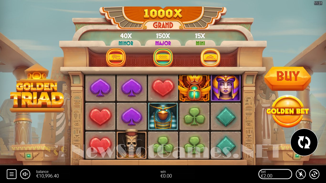 Golden Triad Slot Slot Image in Demo - pic. 2