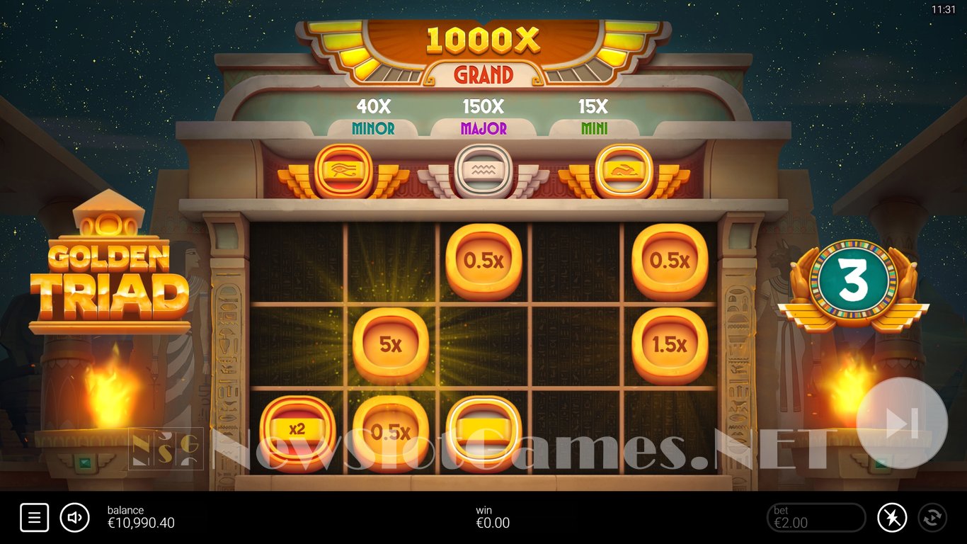 Golden Triad Slot Slot Image in Demo - pic. 5
