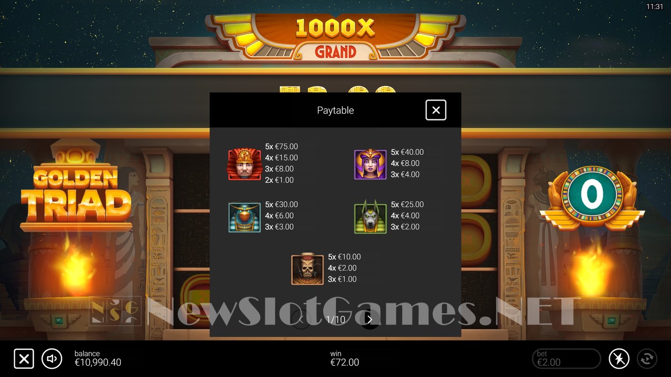 Golden Triad Slot Slot Image in Demo - pic. 7
