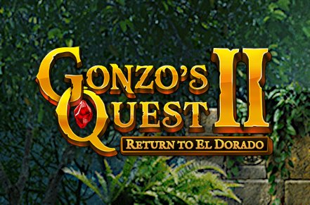 Gonzos Quest 2 Return to El Dorado Slot Logo