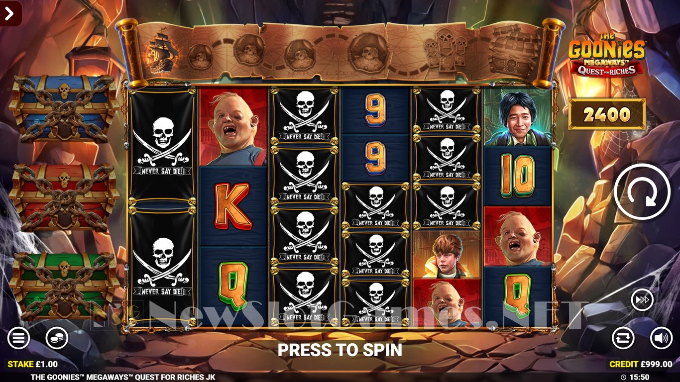 The Goonies Megaways Quest For Riches Slot Slot Image in Demo - pic. 2