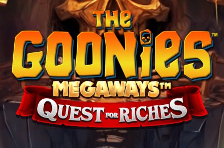 The Goonies Megaways Quest For Riches Slot Logo