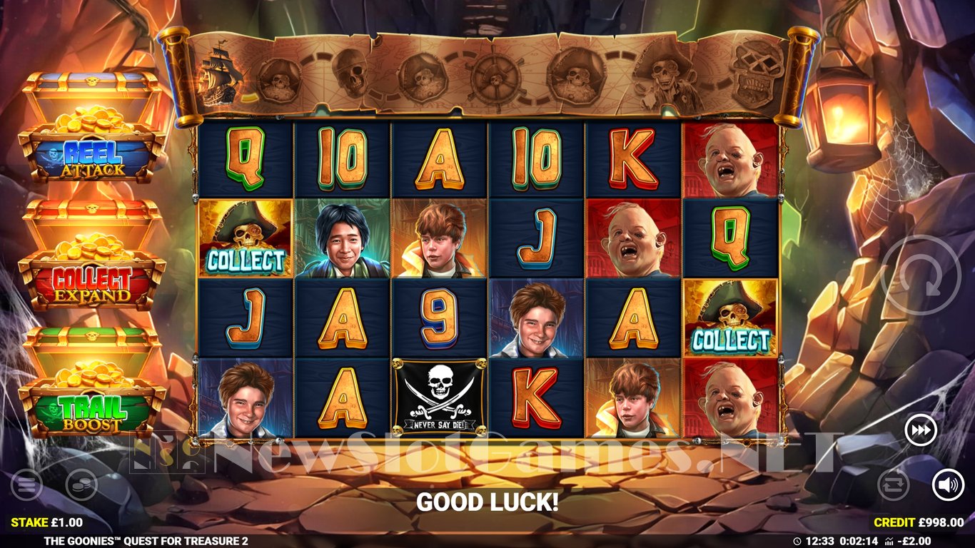 The Goonies Quest For Treasure 2 Slot Slot Image in Demo - pic. 2