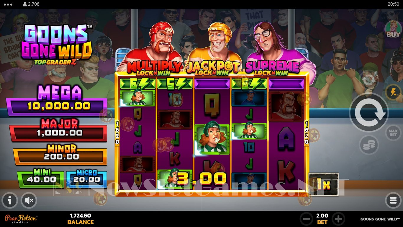 Goons Gone Wild Slot Demo Image