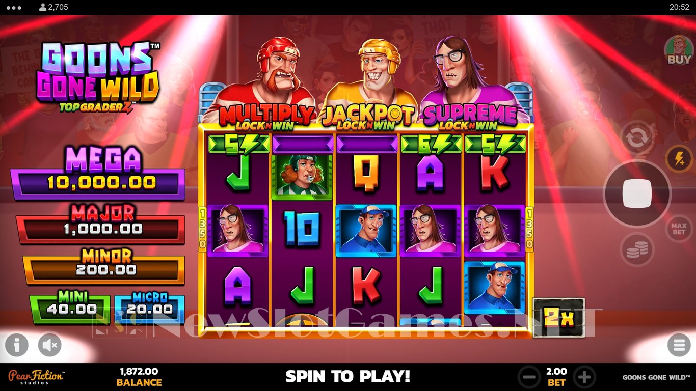 Goons Gone Wild Slot Slot Image in Demo - pic. 16