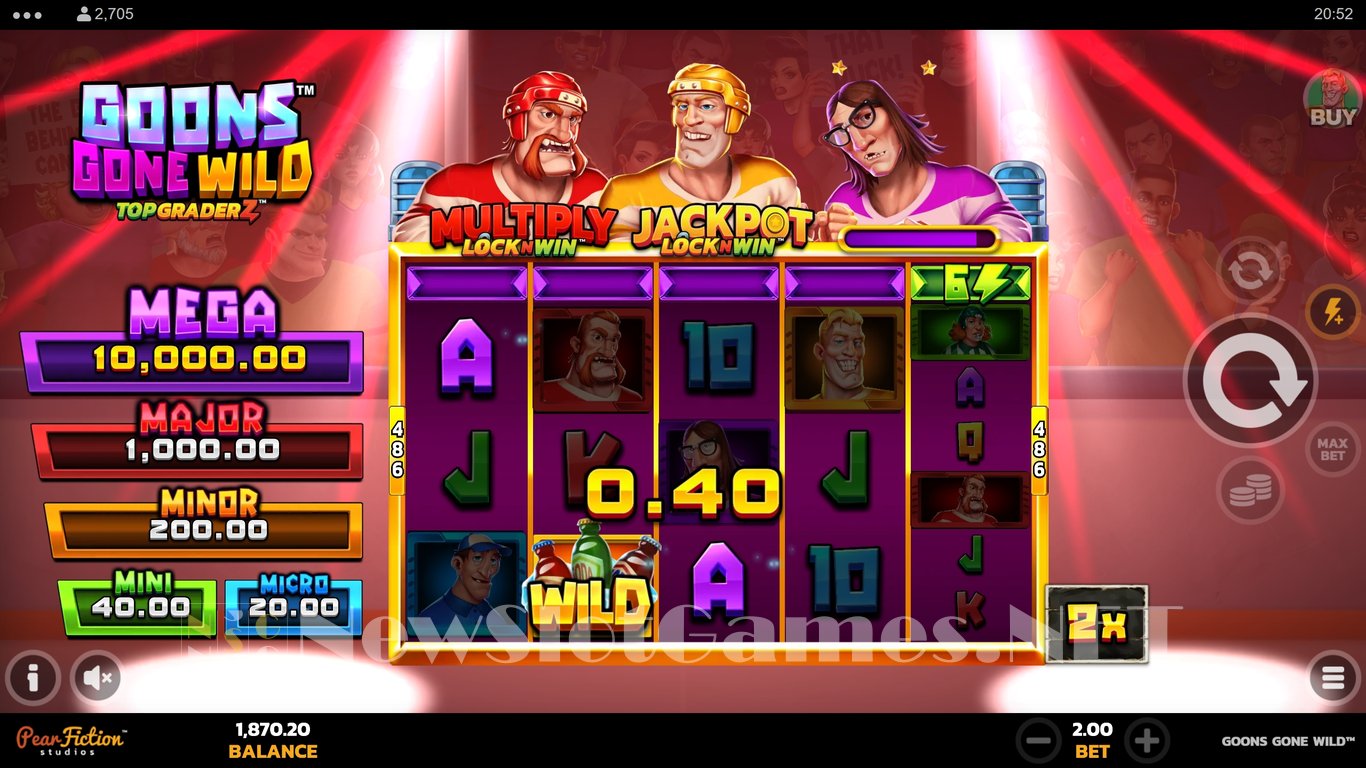 Goons Gone Wild Slot Slot Image in Demo - pic. 17