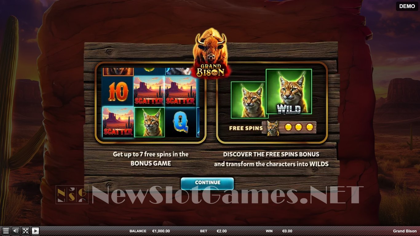 Grand Bison Slot Demo Image