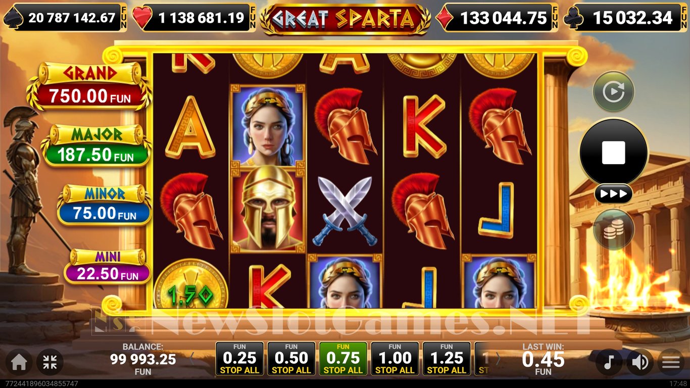 Great Sparta Slot Slot Image in Demo - pic. 2