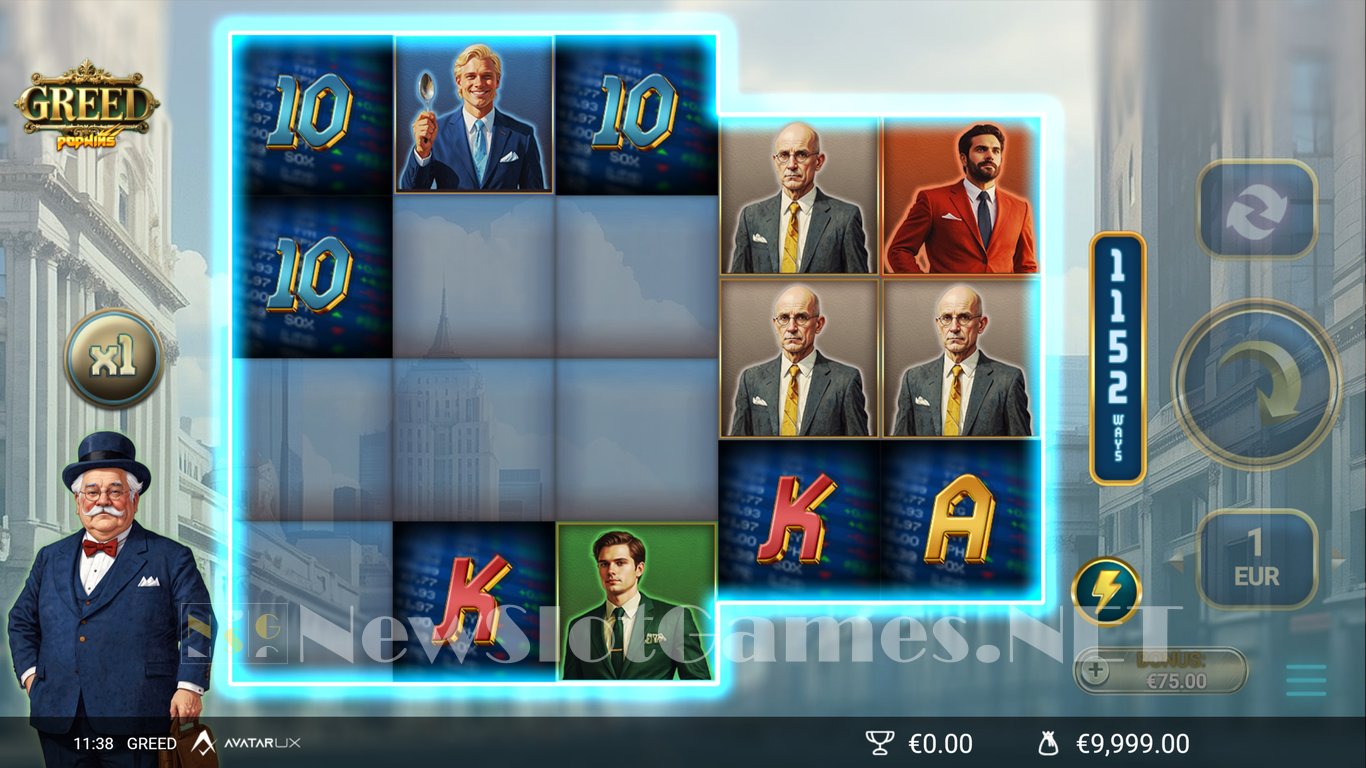 Greed Slot Demo Image