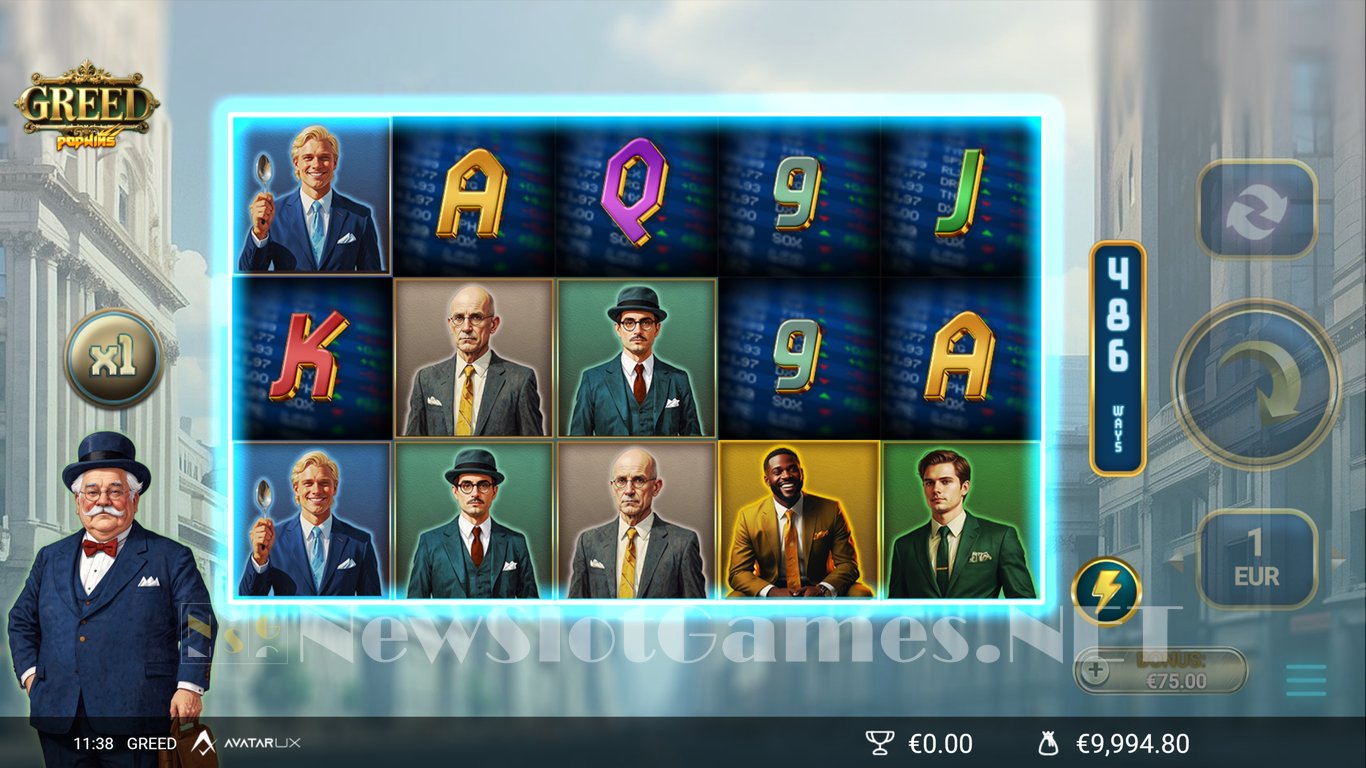 Greed Slot Slot Image in Demo - pic. 2