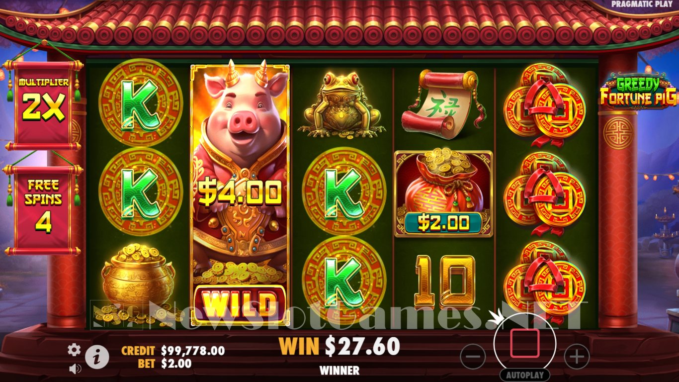 Greedy Fortune Pig Slot Slot Image in Demo - pic. 10