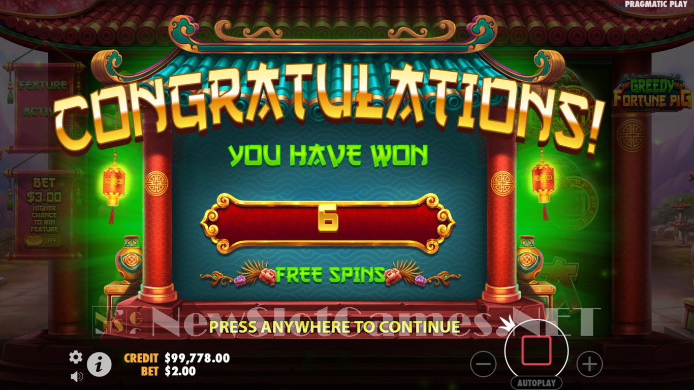 Greedy Fortune Pig Slot Slot Image in Demo - pic. 8