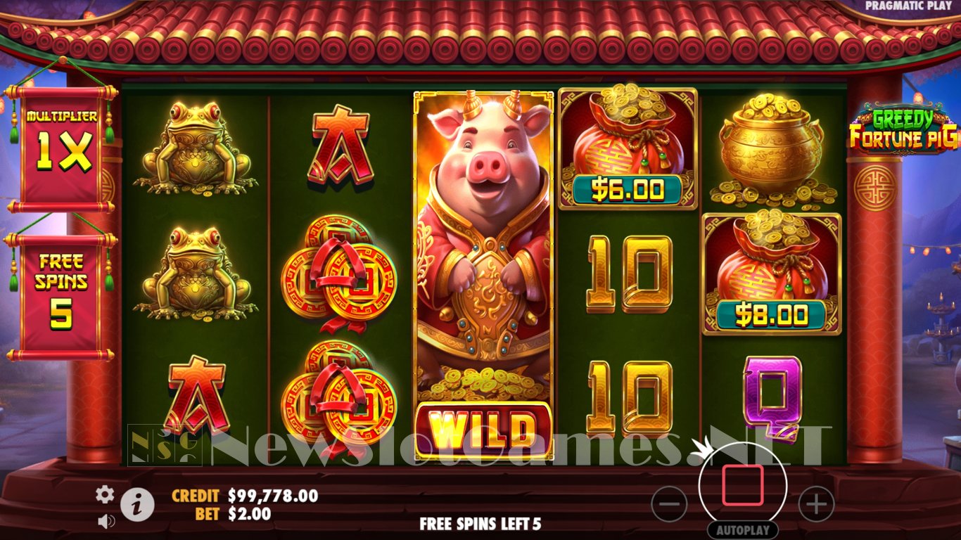 Greedy Fortune Pig Slot Slot Image in Demo - pic. 9