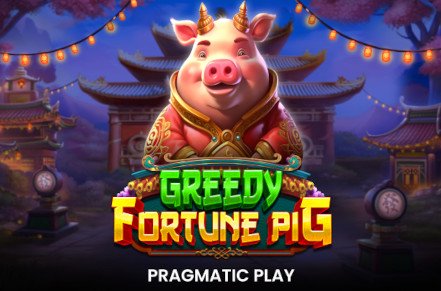 Greedy Fortune Pig Slot Logo