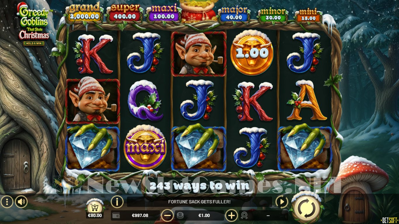 Greedy Goblins That Stole Christmas Hold & Win Slot Slot Image in Demo - pic. 3