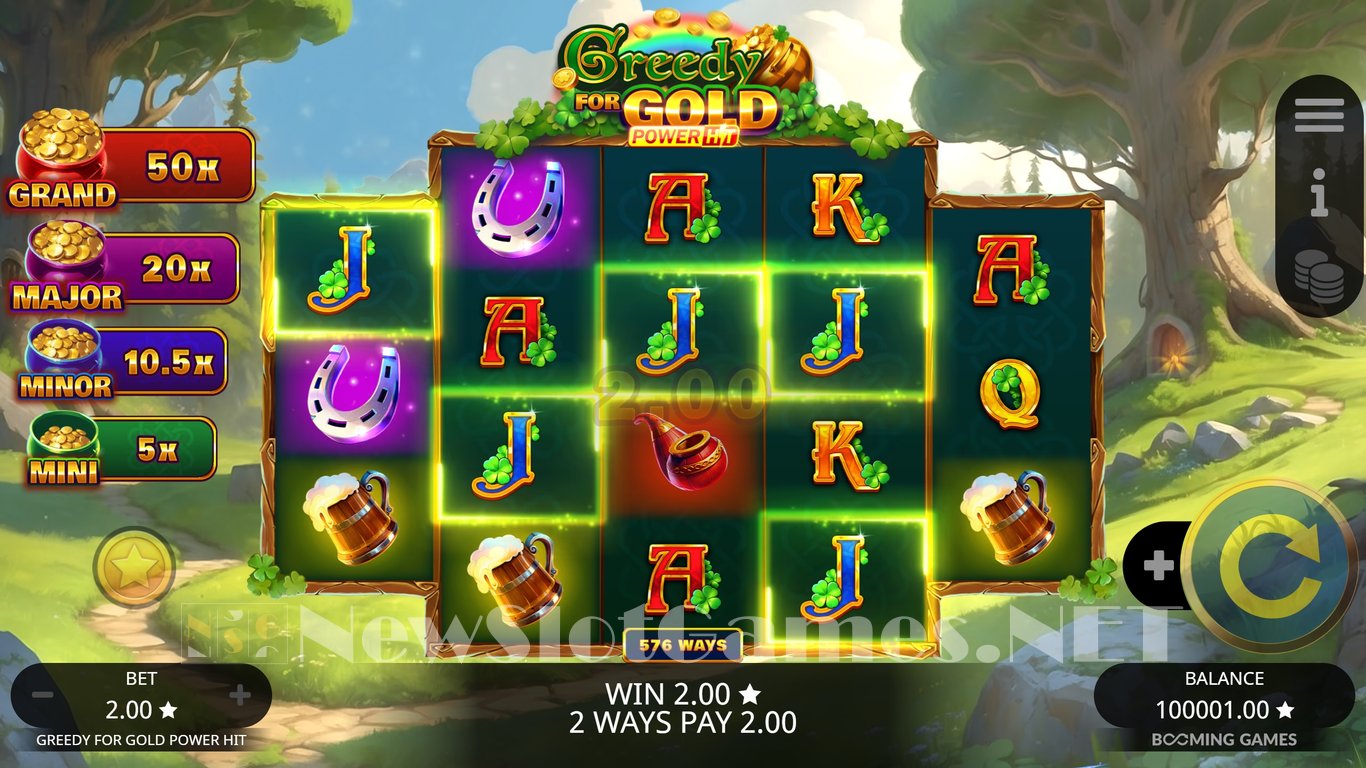 Greedy for Gold Power Hit Slot Slot Image in Demo - pic. 6