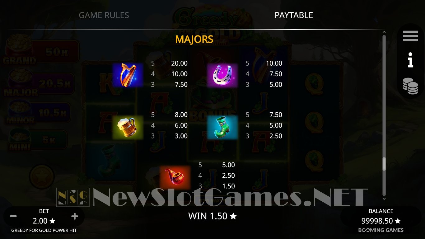 Greedy for Gold Power Hit Slot Slot Image in Demo - pic. 8
