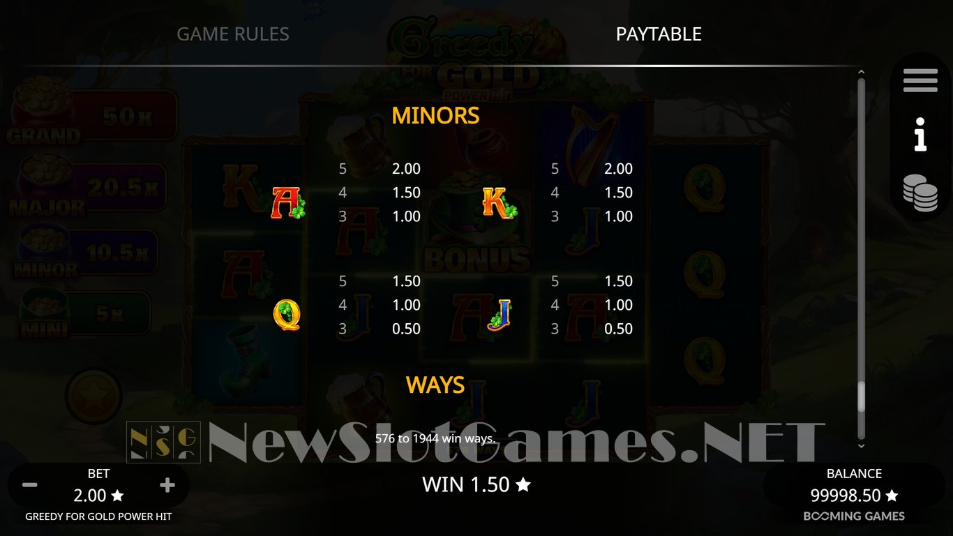 Greedy for Gold Power Hit Slot Slot Image in Demo - pic. 9