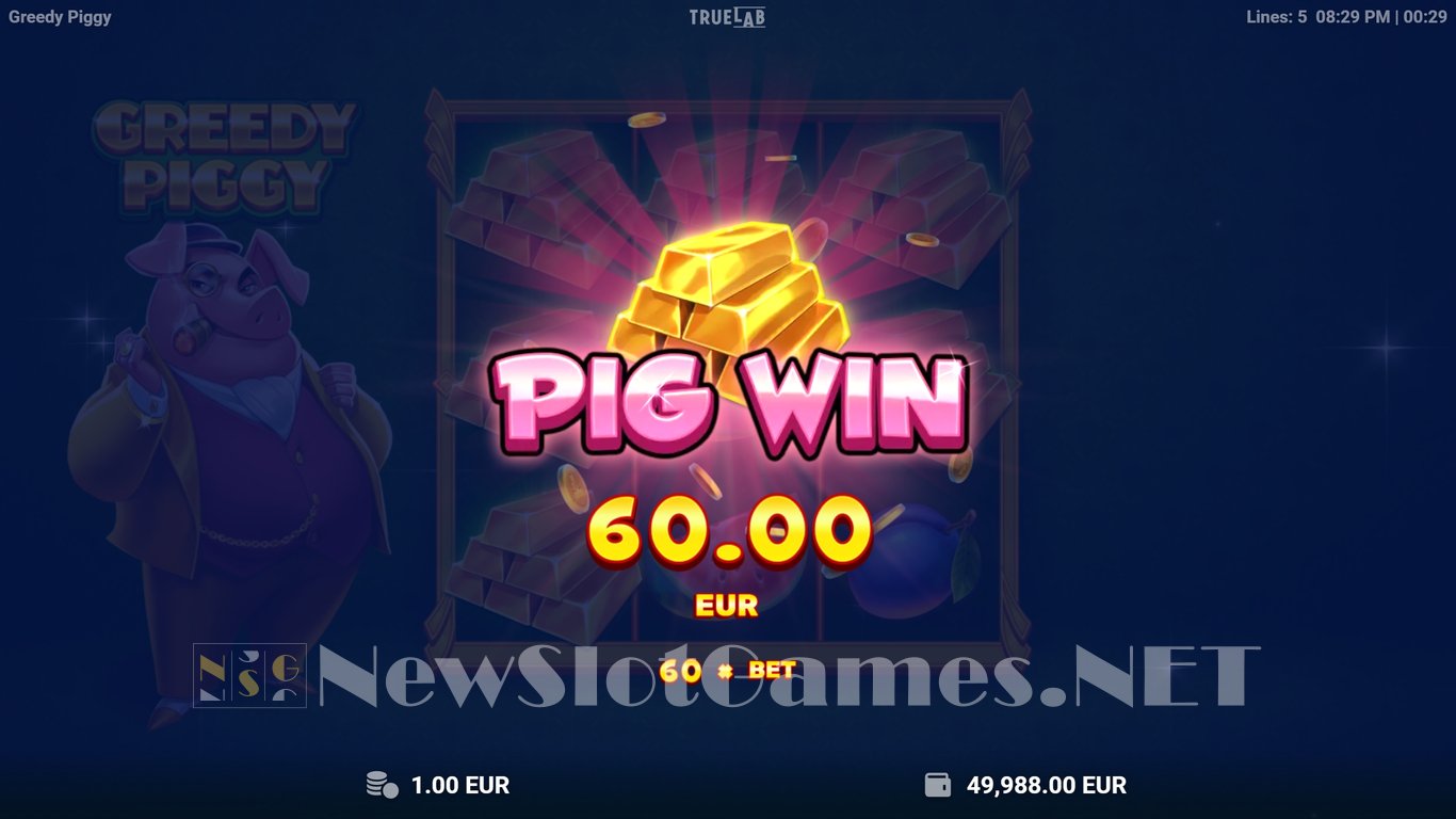 Greedy Piggy Slot Slot Image in Demo - pic. 3
