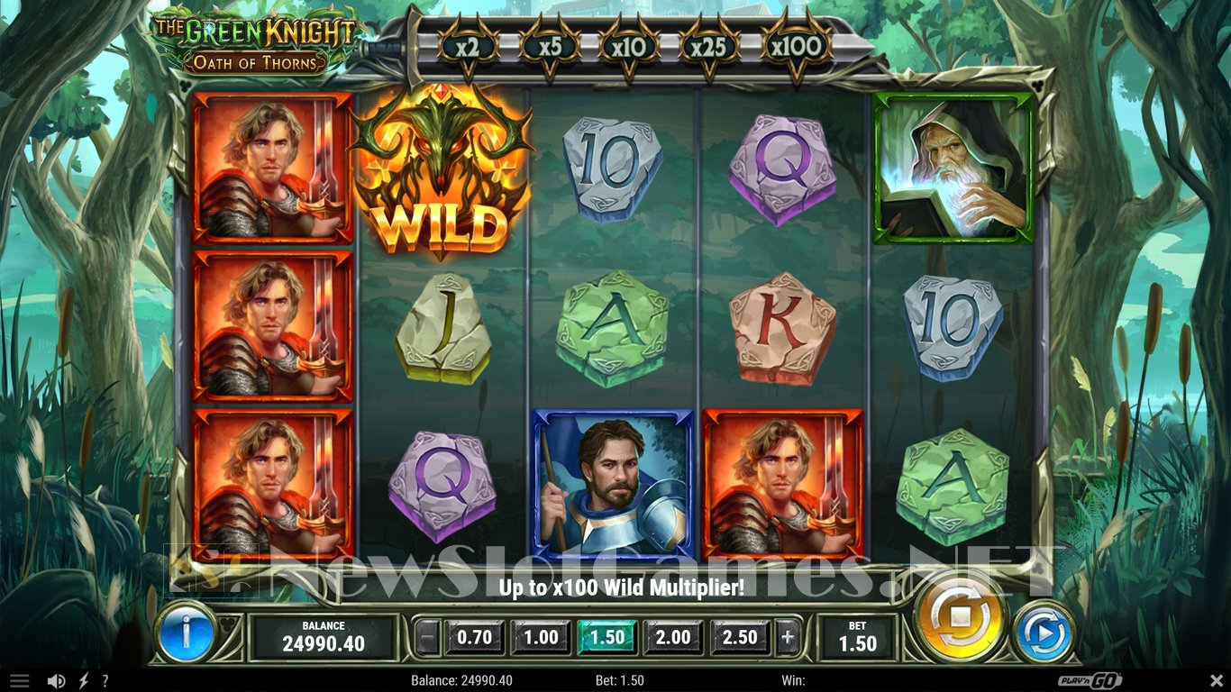 The Green Knight Oath of Thorns Slot Slot Image in Demo - pic. 5