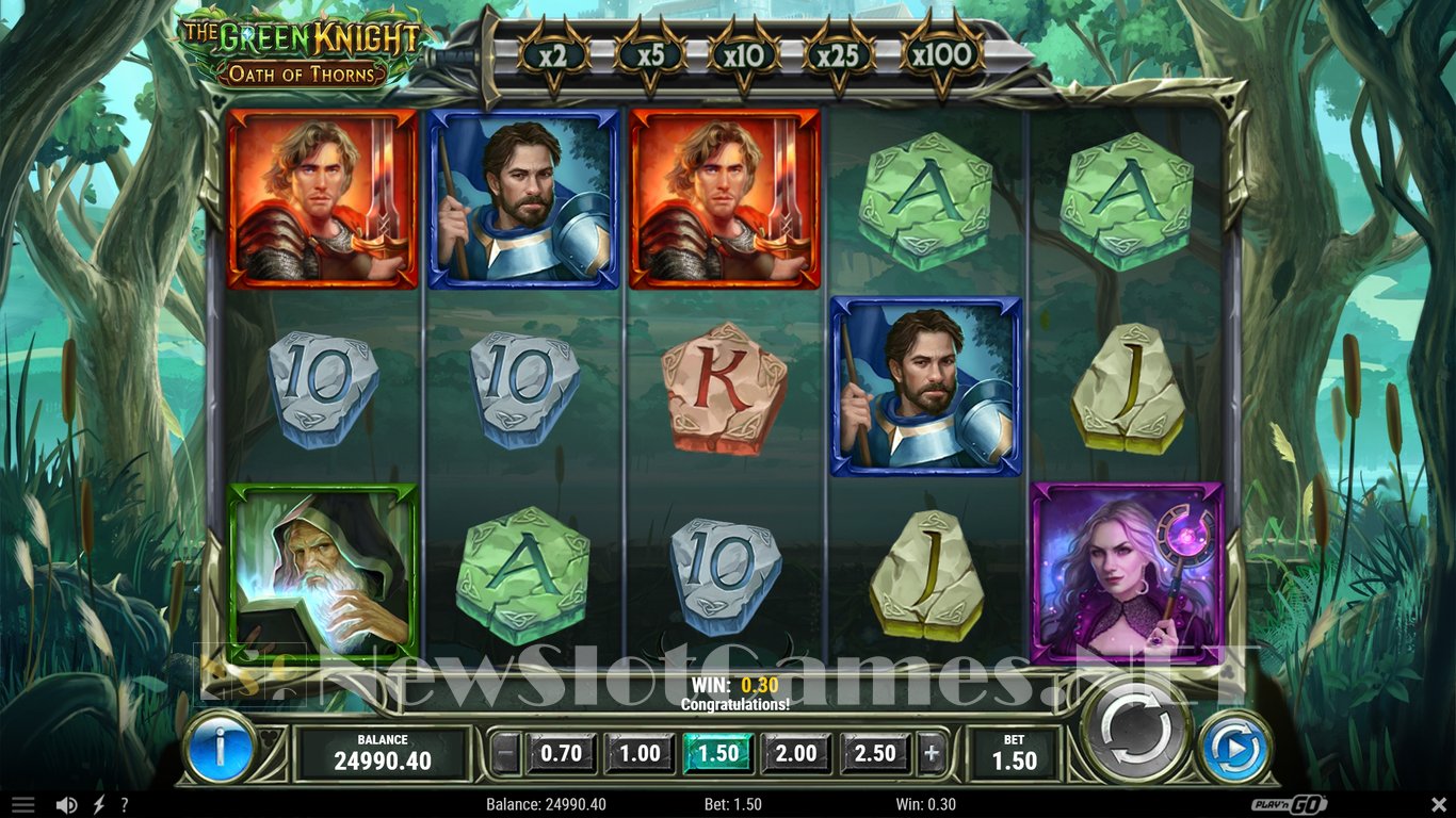 The Green Knight Oath of Thorns Slot Slot Image in Demo - pic. 6