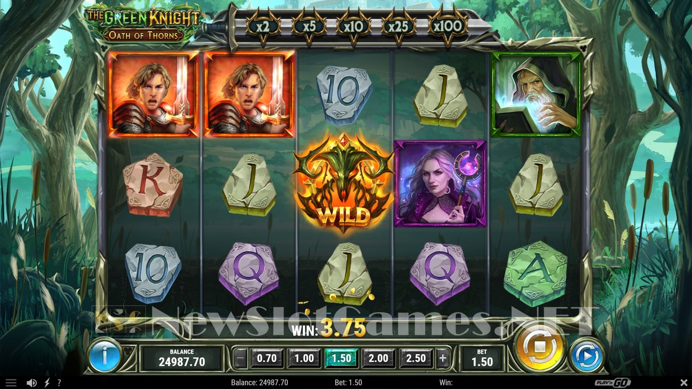 The Green Knight Oath of Thorns Slot Slot Image in Demo - pic. 7