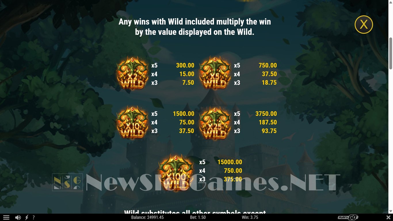 The Green Knight Oath of Thorns Slot Slot Image in Demo - pic. 9