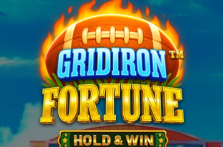 Gridiron Fortune Hold & Win Slot Logo