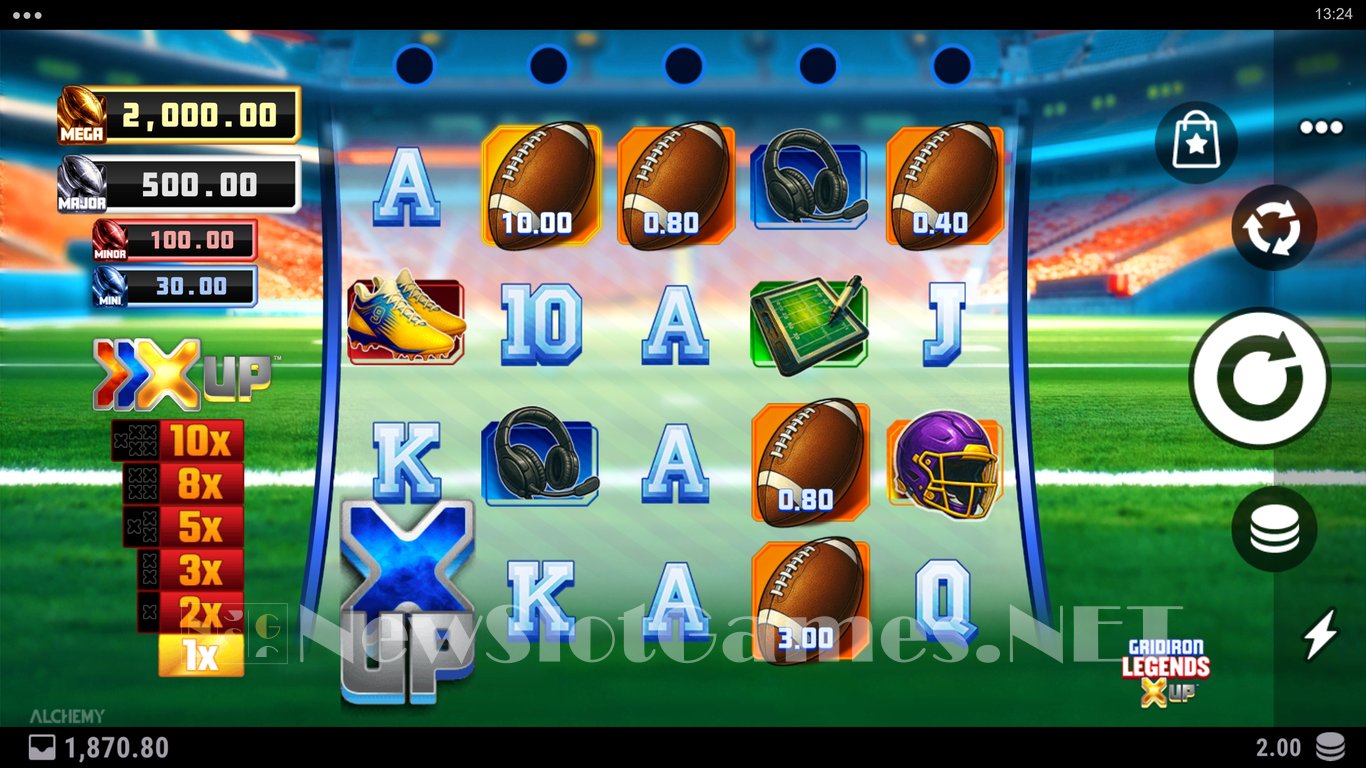 Gridiron Legends X UP Slot Demo Image