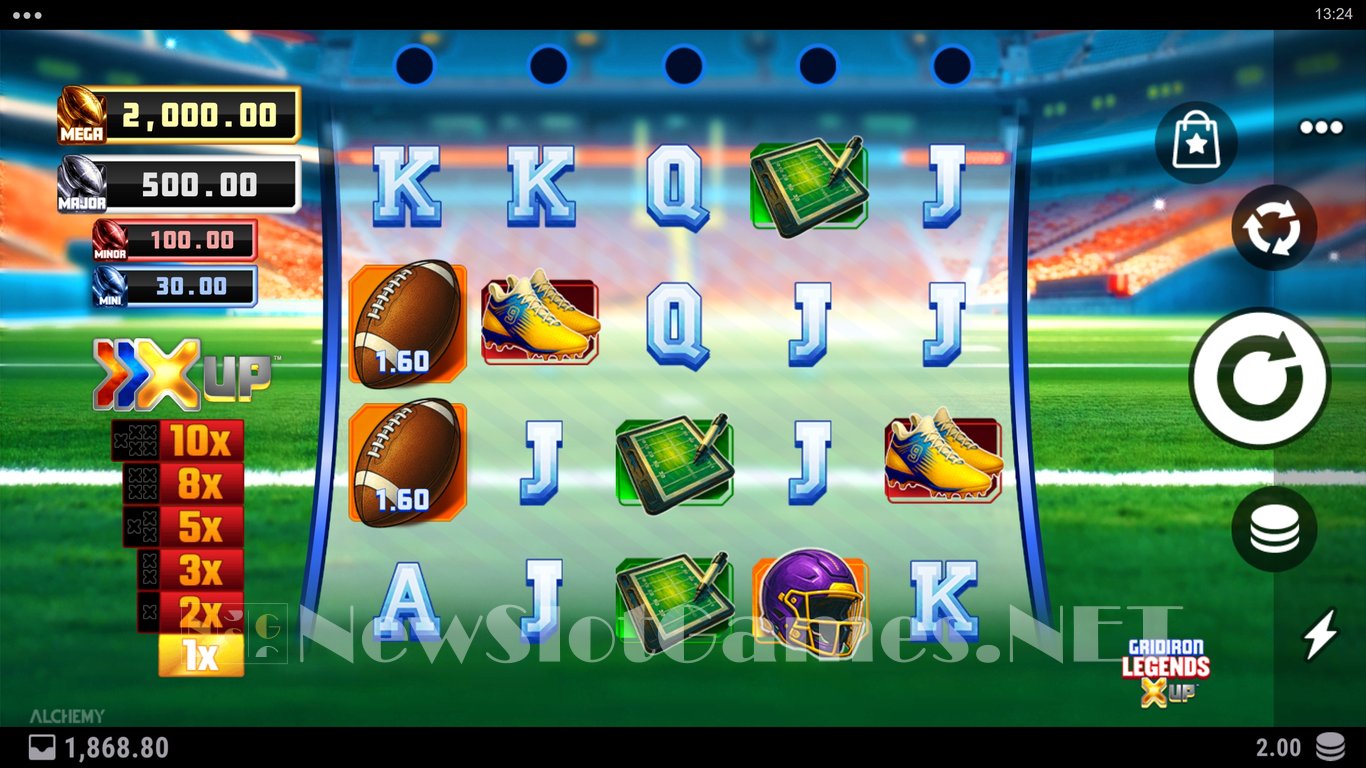 Gridiron Legends X UP Slot Slot Image in Demo - pic. 2
