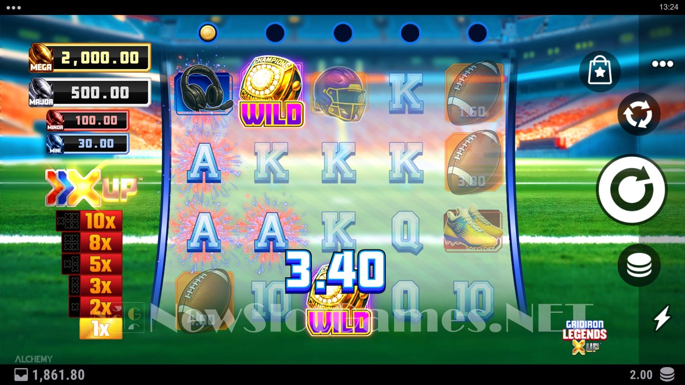 Gridiron Legends X UP Slot Slot Image in Demo - pic. 5