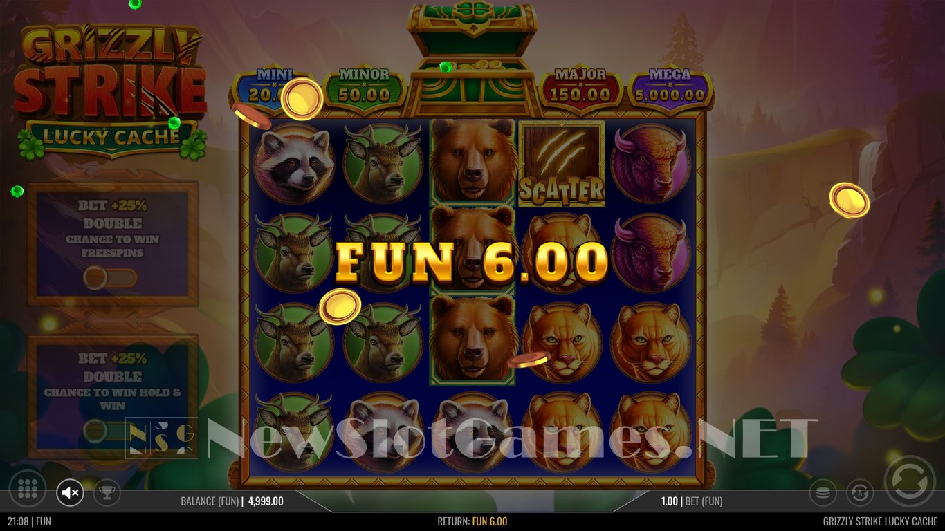 Grizzly Strike Lucky Cache Slot Slot Image in Demo - pic. 2