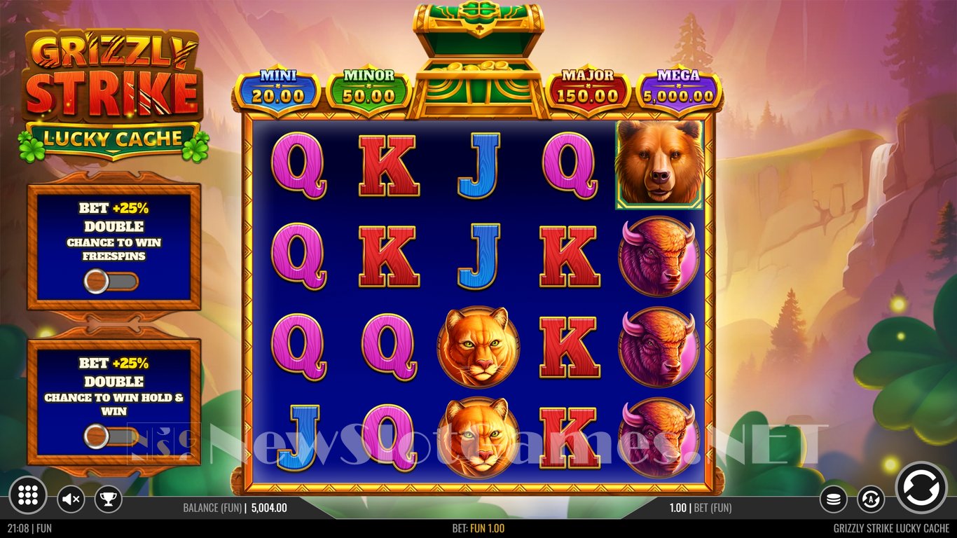 Grizzly Strike Lucky Cache Slot Slot Image in Demo - pic. 3