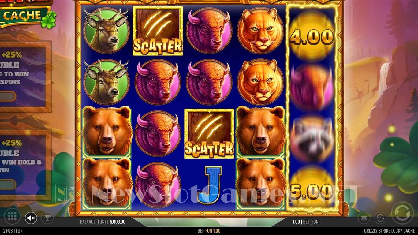 Grizzly Strike Lucky Cache Slot Slot Image in Demo - pic. 4