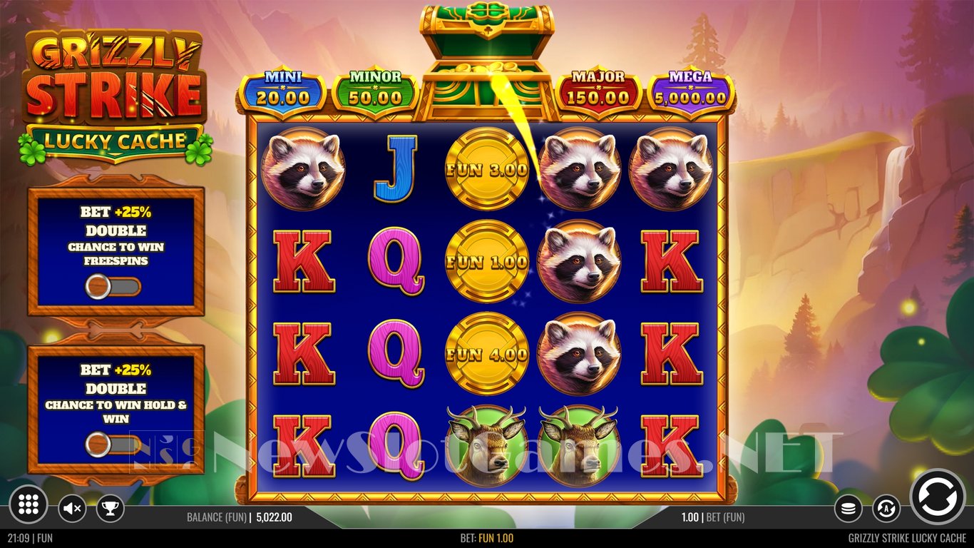 Grizzly Strike Lucky Cache Slot Slot Image in Demo - pic. 6