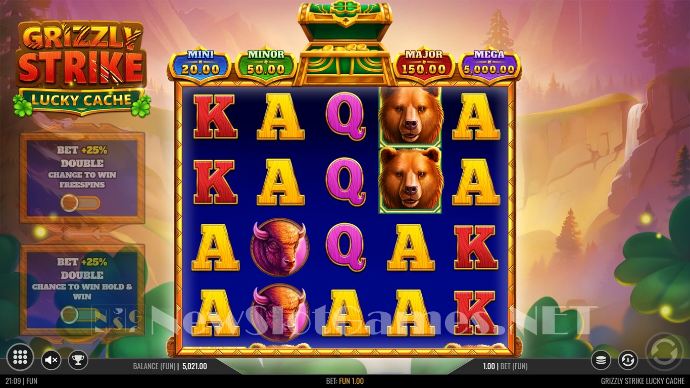 Grizzly Strike Lucky Cache Slot Slot Image in Demo - pic. 7