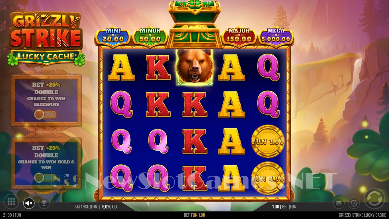 Grizzly Strike Lucky Cache Slot Slot Image in Demo - pic. 8